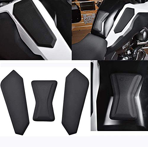 F750GS F850GS 18 19 Almohadilla de tracción del tanque Adhesivo antideslizante Adhesivo de agarre a la rodilla con gas lateral Goma autoadhesiva para F 750 GS F 850 GS F 750GS F 850GS 2018 2019