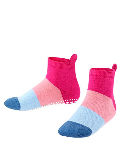 Falke Colour Block Catspads Calcetines, Rosa (Gloss 8550), 7-8 años (Talla del Fabricante: 31-34) para Niñas