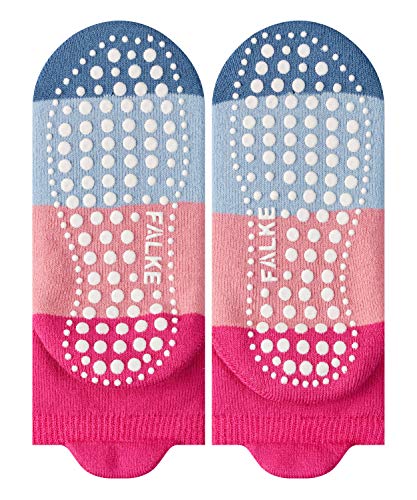 Falke Colour Block Catspads Calcetines, Rosa (Gloss 8550), 7-8 años (Talla del Fabricante: 31-34) para Niñas