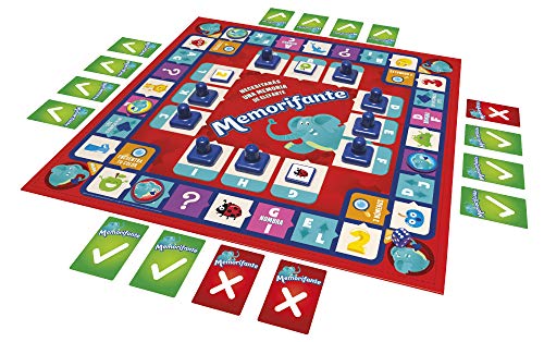 Falomir Memorifante, Juego de Mesa Educativo para fomentar la atención y la Memoria, Multicolor (1)