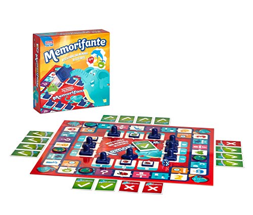 Falomir Memorifante, Juego de Mesa Educativo para fomentar la atención y la Memoria, Multicolor (1)