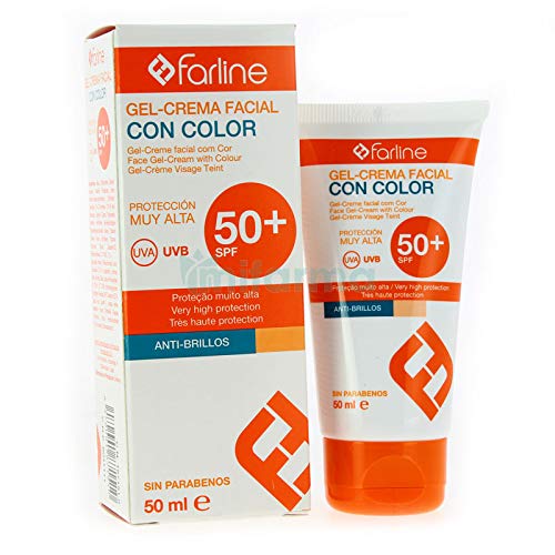FARLINE CREMA FACIAL CON COLOR ANTIARRUGAS SPD 50 FARMACIA 50 ML