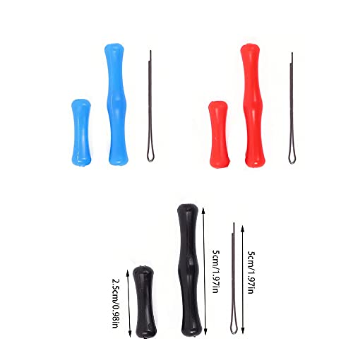 FDDL 3 Piezas Protecciones Tiro con Arco, Arco Tiro Protector Dedos, Tiro con Arco Protector Dedo, Protector Dedos Tiro Arco, Aguja con Herramienta, Adecuado para Principiantes, 3 Colores