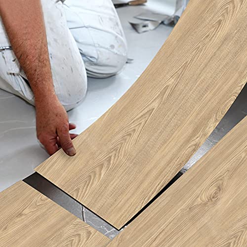 FDKJOK Suelo de PVC autoadhesivo impermeable para decoración del hogar (C)