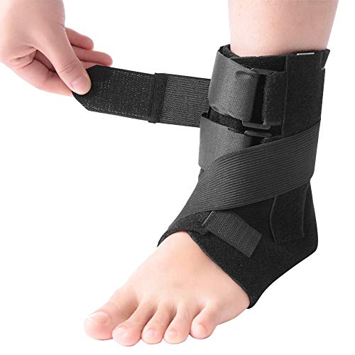 Férula de noche para articulación de tobillo ajustable, soporte ortopédico para caída de pie, soporte, varo, protección correctora en valgo