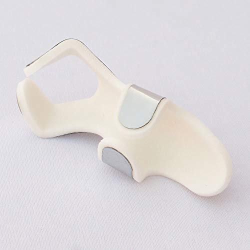 Férula para dedos de rana, forro de espuma, férula metálica maleable para alinear y estabilizar el dedo distal fracturado o lesionado, pequeño (menos de 5 cm)