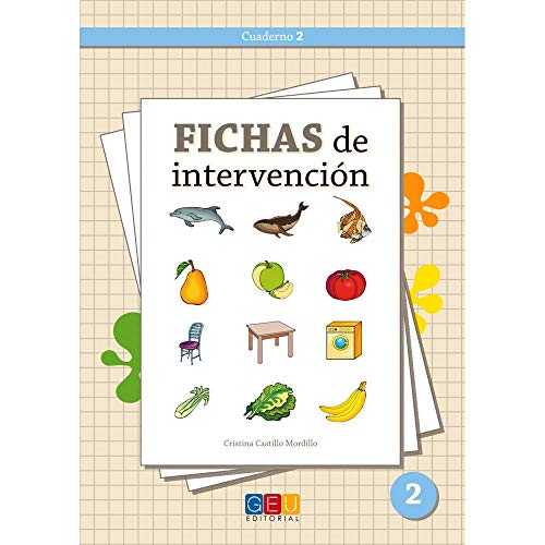 Fichas de intervención 2 / Editorial GEU / Recomendado TDAH/ Trabaja fácil conceptos del lenguaje / Material de apoyo / Estimulo funciones cognitivas (Fichas De Atencion)