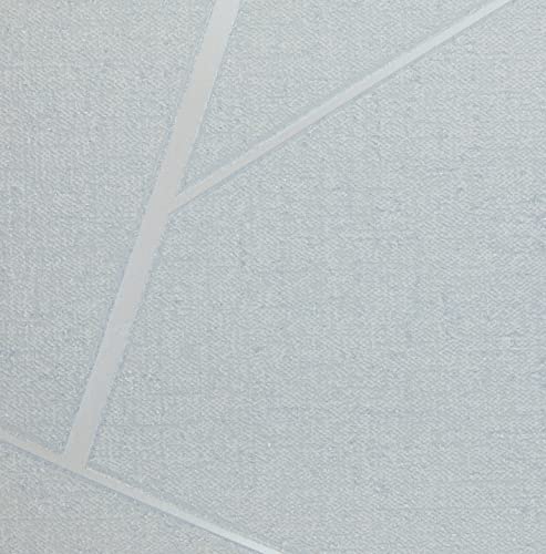 Fine Decor Wallcoverings FD42280 cuarzo fractal, plata