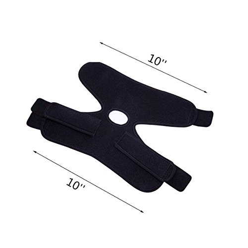 Funda estabilizadora ajustable con soporte para tendinitis peroneal correr, fútbol, voleibol, gimnasia, alivio del dolor, esguinces y recuperación para hombres y mujeres, paquete de 2