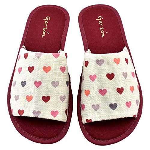 GARZON - Zapatilla CASA P400.181-BUR para: Mujer Color: Burdeos Talla: 38