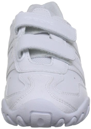 Geox J CRUSH M Zapato De Uniforme Escolar Niños, Blanco (White), 29 EU