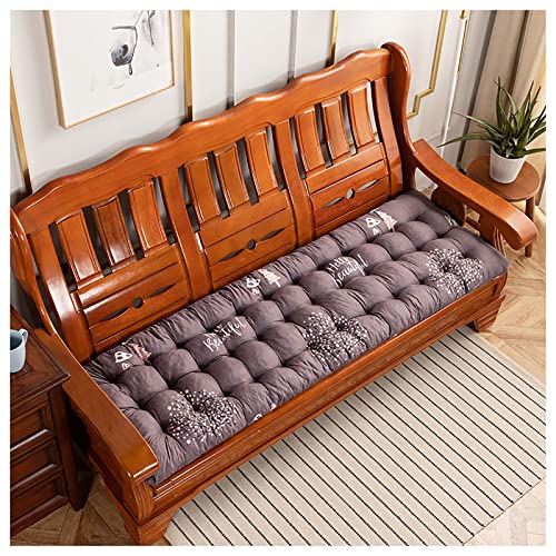 GERYUXA Exterior Cojín Silla Cojín Silla Colchón De Suelo Acolchado O Cojín para Banco De Jardín De 2 Plazas, Banco Y Chaise Longue,Cojines para Bancos De Jardín(Size:43x110cm,Color:Ciudad de Lukang)