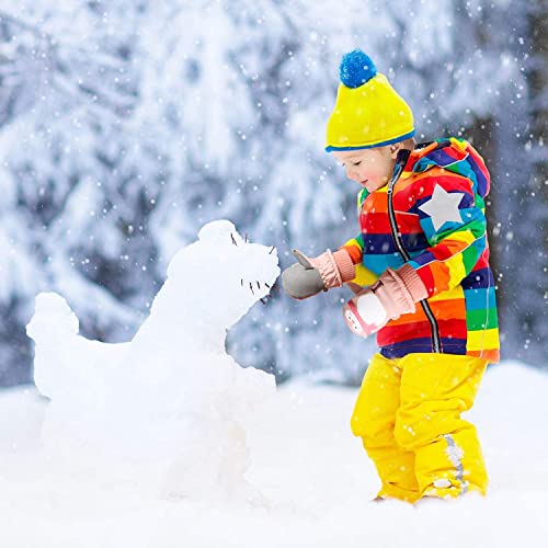 Guantes de Esquí para Niños, Guantes y Mitones para niña, 2-7 años Niños y ​Niñas Guantes de Acampada y Marcha para niño, Guantes de Invierno para Esquiar Deportes