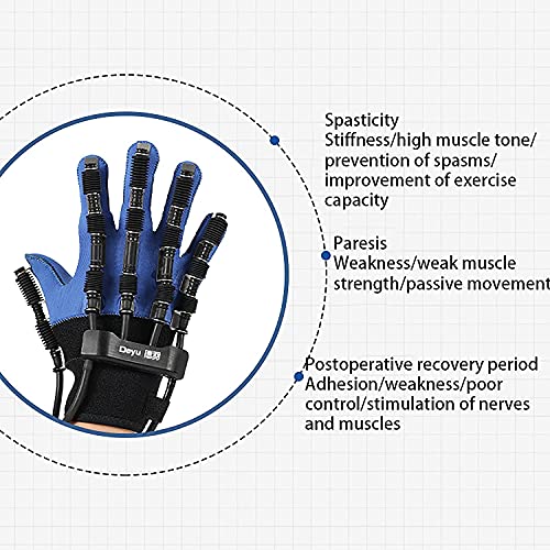Guantes De Robot De Rehabilitación Entrenamiento Manual Trazo De Mano Hemiplejia Rehabilitación Dispositivo De Entrenamiento De Mano Para El Alivio a Largo Plazo Guante De Robot De Rehabilitación