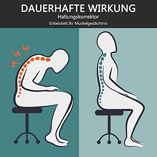 Guiseapue Corrector de Postura Para Una Postura Erguida, Correa Para la Espalda, Correa Para el Hombro, Ajustable Mejorar Posture Corrector es Ideal Para Aliviar los Dolores Dorsales