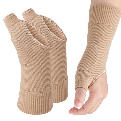 Gullnest 1 Par Guantes de Artritis de Muñeca, Soporte de Muñeca para Aliviar el Dolor de Lesiones del Pulgar, Dolor de Túnel Carpiano, Fracturas, Esguinces, Artritis
