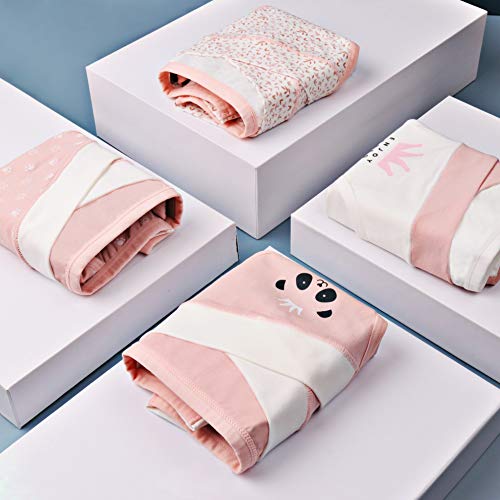 GVIANCXI 4 Pack Bragas Embarazadas Algodon - Bragas de Algodón para Premamá Bragas Embarazadas de Algodón de Cintura Baja Transpirable para Mujeres