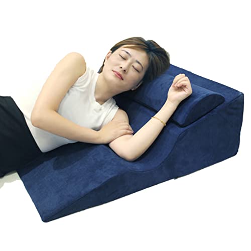 GYAM Almohada De Espuma De Apoyo para La Cama con Funda Extraíble, Juego De Almohadas Ortopédicas para La Cama, Almohadas De Espuma con Memoria para Dormir Almohada para Leer