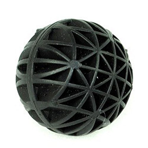 HAOHON 100pcs 16mm Bola biologica Bio Bolas Acuario Pesca reservorios humedo/seco Filtro de Cartucho Negro