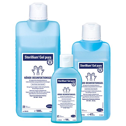 Hartmann Sterillium Gel pure Gel de manos Desinfección, desinfección, 85% Etanol, 475 ml