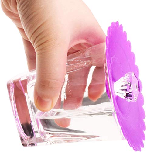 HIQE-FL 8 Piezas de Silicona De Grado Alimentario Tapas, Cubierta de Taza de Antipolvo,Tapas de La Taza de La Bebida del Silicón,Tapas de Silicona para Tazas para Cafe, Vaso