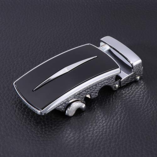Holibanna Hebilla de Cinturón Automática de Aleación para Hombre para Accesorios de Cinturón de Cuero 35 Mm (625)