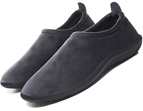 Hombre Mujer Pantuflas de Invierno Unisexo Zapatillas de Estar Cerradas Calienta Pantuflas Zapatos de Pareja Zapatos de Leopardo