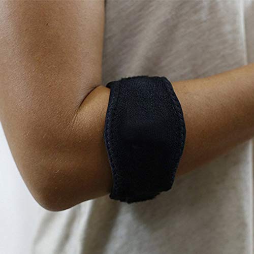 Hongyan Alivio del Dolor del antebrazo del Golf del Soporte de la Correa de la Ayuda del Codo de tenista Ajustable