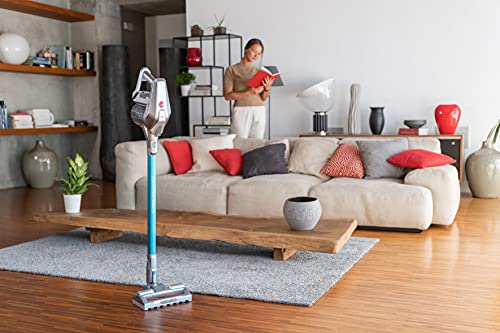 Hoover H-FREE 300 HYDRO HF322YHM Aspiradora Escoba sin Cable, sin Bolsa, 4 en 1: Escoba, de Mano, Vertical y Friegasuelos, Cepillo Mascotas y Tapicerías, Autonomía 40min, Carga ultrarápida, 12500Pa