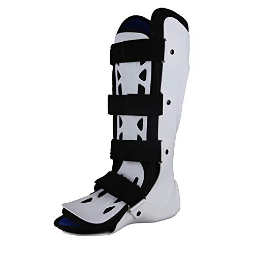 HSRG Soporte Fijo para Tobillo, Soporte para la Pierna - Ortopédico inmovilizador para Dormir Estiramiento de la Bota para espolón del talón, Dolor en el pie, inflamación de Aquiles,leftfoot