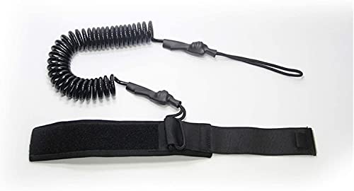 HTDHS Accesorios de Tabla de Surf 5.5mm Sup SAP TABLAR LA Correa de 3 Metros Surfboard Tobillo Correa Elástica Enrollado STOCKEP TABITA PIEJO Cuerda para la Pierna para la Resaca Skid