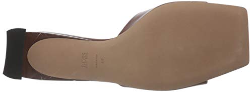 Hugo Boss Alek Mule 50-N, Mujer, Rust Copper224, 39 EU