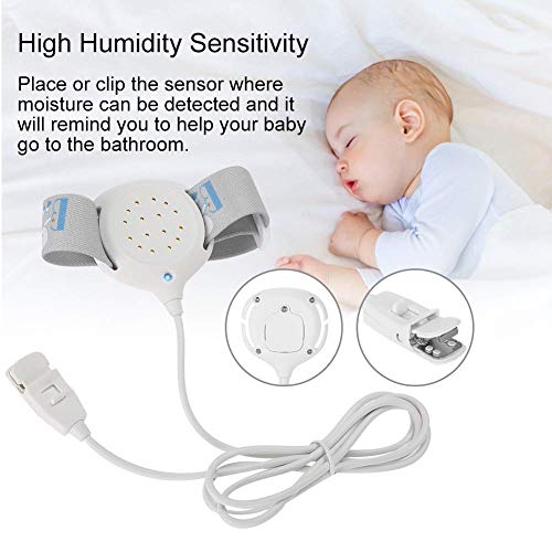 Hurrise Househome Alarma Profesional Cómoda Del Sensor De La Enuresis Para Bebés Niños Pequeños Entrenamiento Dimpo Para Potty Enuresis Durmiente