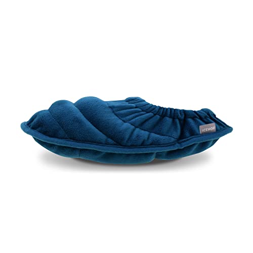 ICEHOF Calcetines térmicos con semillas de lino y lavanda - Zapatillas de estar por casa calentables en microondas - Calcetines térmicos para pies calientes