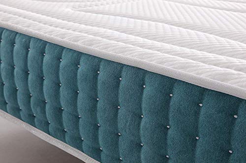 Imperial Confort VisConfort - Colchón Viscoelástico efecto memoria - Transpirable y doble cara (invierno/verano) - Grosor 30 cm -135x190