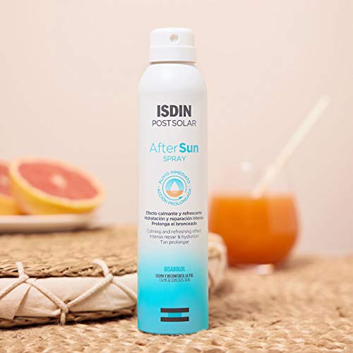 Isdin After Sun Spray, Efecto calmante y refrescante, hidratación y reparación intensa - 200 ml