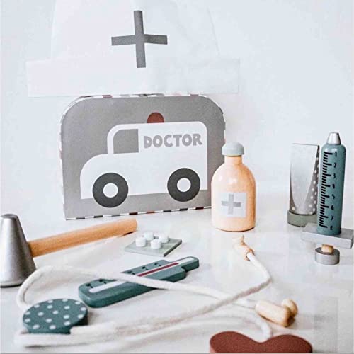 JaBaDaBaDo- Caja de Doctores, Color Plata (W7172)
