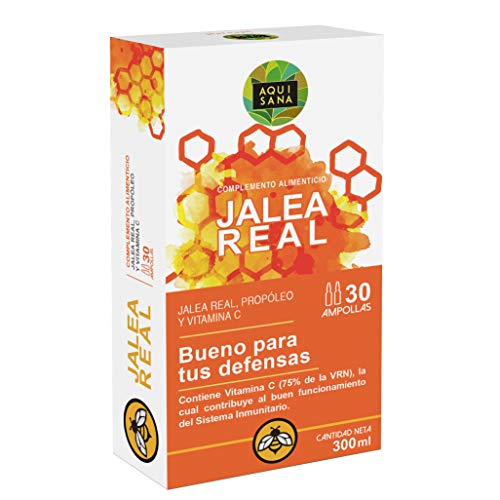 Jalea real con propóleo para mayor energía y vitalidad - Jalea con própolis y vitamina C para reforzar nuestro sistema inmune (limon)