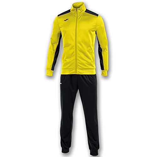 Joma Academy Chandal Caballero, Hombres, Marino-Amarillo, XL