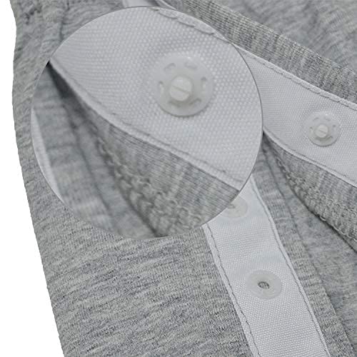 Joyfitness Bolsa De Orina para Llevar, Pantalones De Incontinencia para Hombres, Ropa Interior De Algodón para Incontinencia Urinaria, Breve Bolsa De Pierna Reutilizable para Urinario Masculino