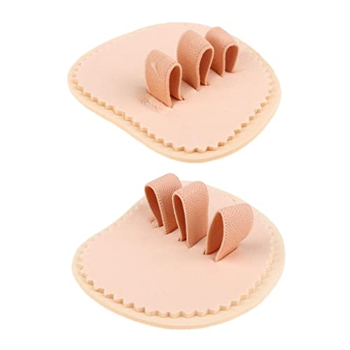 joyMerit Paquete de 2 (1 Par) Alisador de Dedos Corrector Martillo Protectores de Pies Torcidos Tres Dedos