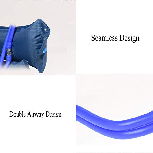 JTYX CUSHIONS Colchón Inflable antiescaras para hogares hospitalarios Impermeable Cómodo Respirable Solo Paciente Atención Colchón de Aire