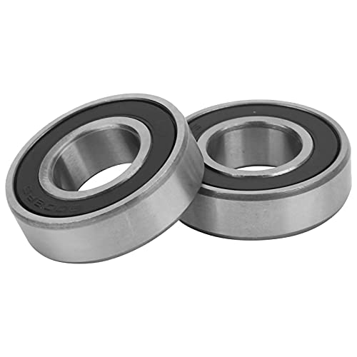 Keenso Rodamientos de Bolas de Scooter de Acero Inoxidable 2 uds, rodamientos de Rueda de tracción de Motor Delantero de Scooter eléctrico para M365 / 1S / Pro