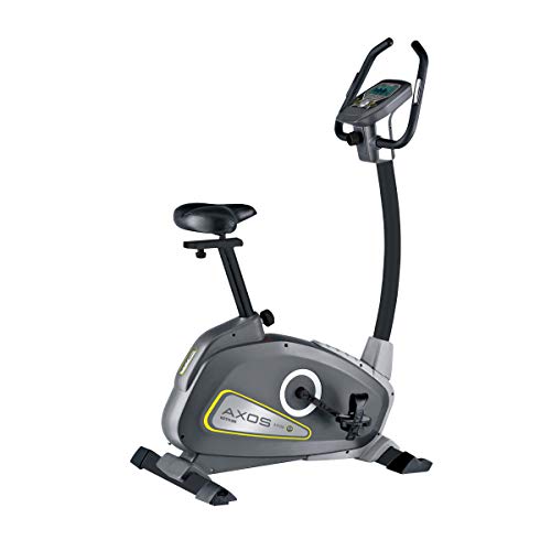 KETTLER Bicicletas estáticas Avior P | 9 kg de masa de volante | 12 programas de entrenamiento | rodillos de transporte | medición del pulso con correa de pecho (opcional)