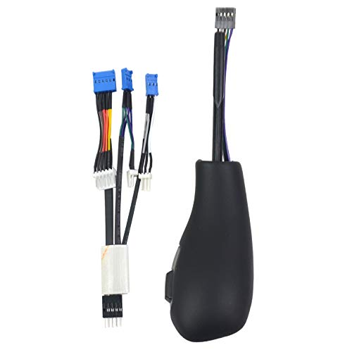 Kit de modificación automática de palanca de cambio de marchas LED compatible con 1 Serie E84 E81 E87 E82 E88 3 Serie E90 E91 E92 E93 Z4 E89 (Fibra de carbono)