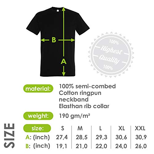 Kiwistar Camiseta de evolución para minusválidos para silla de ruedas Diseño impreso Idea de regalo, gris, S