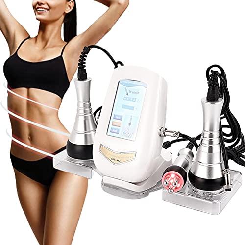 KUYT 40K Máquina De Belleza Cavitacion Ultrasonidos Radiofrecuencia Multifuncional, Equipo De Masajeador Corporal Celulitis Facial Cavitación Ultrasonido para Quemar Grasa Instrumento
