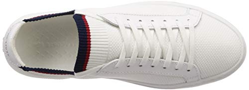 Lacoste LA PIQUEE 119 1 CMA, Zapatillas Hombre, Blanc (Wht/Nvy/Red 407), 40 EU