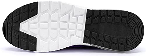 LARNMERN PLUS Sneaker Zapatillas de Deportivas de Running para Mujer Colchón Aire Zapatos Transpirables Deportivas Calzado Correr Gimnasio Deporte(41EU,Morado)