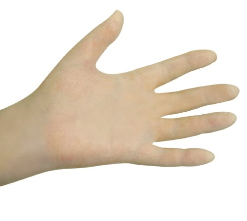 LCH Sensitex Guantes de látex en polvo, XL, paquete de 100